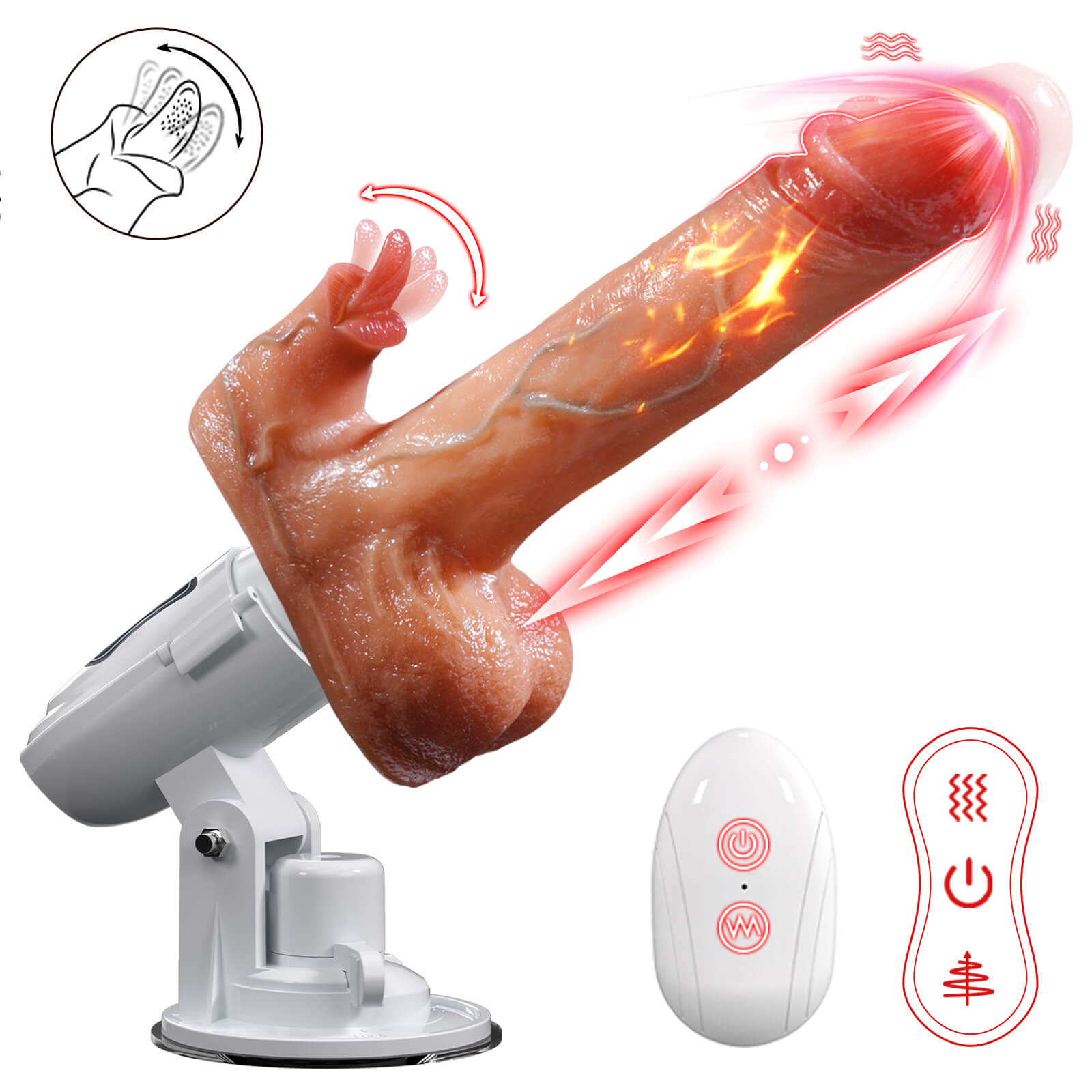 Realistic Thrusting and Vibraing and Licking Sex Dildo with Smart Heat Sohimi.uk Realistic Thrusting and Vibraing and Licking Sex Dildo with Smart Heat Sohimi.uk