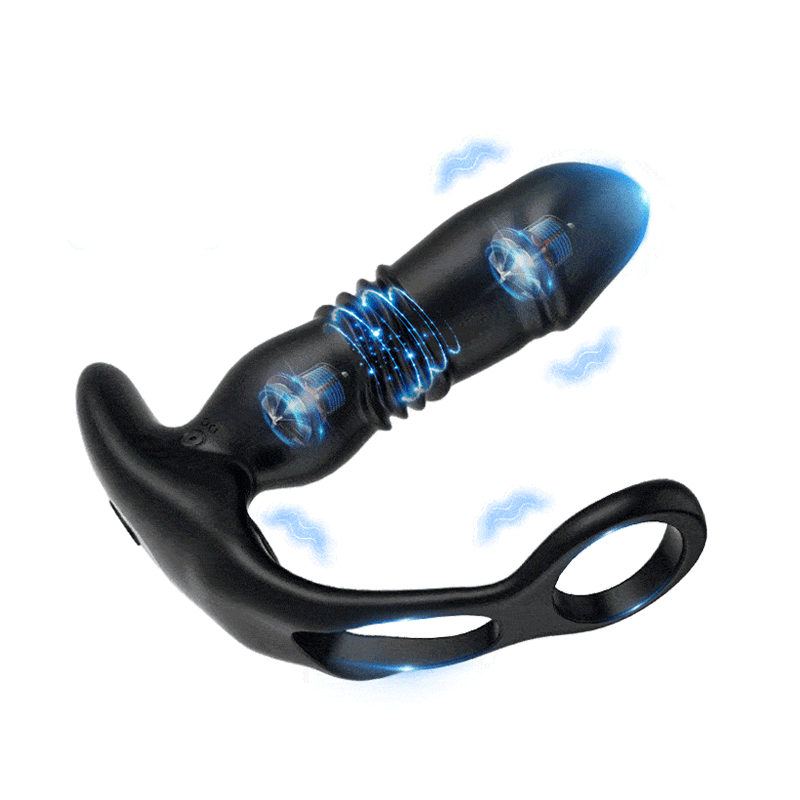 Dual Cock Ring Powerful Thrusting & Vibration Butt Plug | Sohimi Sohimi.uk Dual Cock Ring Powerful Thrusting & Vibration Butt Plug | Sohimi Sohimi.uk