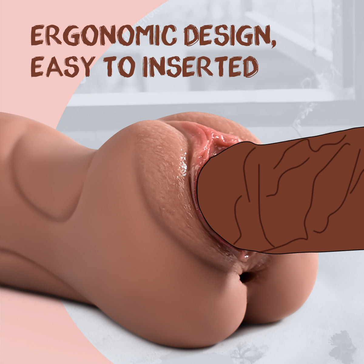 3 in 1 Realistic Blowjob Simulator Pocket Pussy