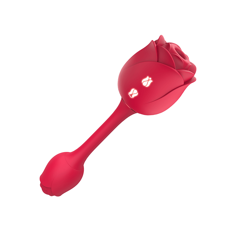 3 in 1 Powerful Tapping Rose Toy with Vibrating Egg