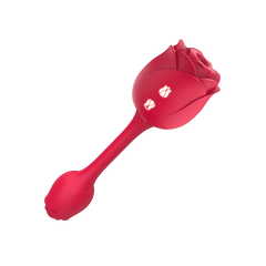 3 in 1 Powerful Tapping Rose Toy with Vibrating Egg