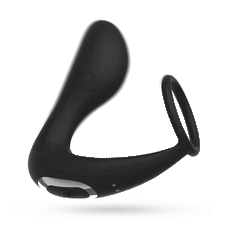 2 In1 Vibrator Anal Plug 10 Vibration Modes