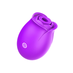 Body-Safe Silicone Rose Sucking Sex Toy for Women