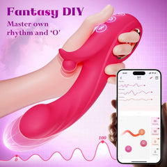 NORMA| 4 in 1 App Control Smart Heating & High-Frequency Vibrator for Clitoral Stimulation