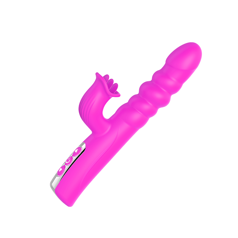 4 in 1 Rabbit Vibrator G Spot Clit Suckers for Woman Sex Toy
