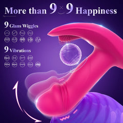 APP Control 3 in 1 Strong Stimulation Vibrator 
