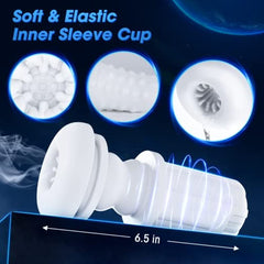 Male Masturbator with Bullet Vibrator