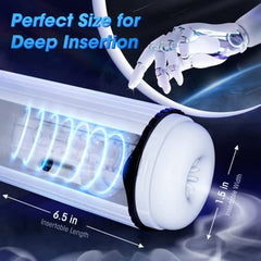 Male Masturbator with Bullet Vibrator
