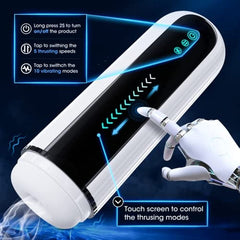Male Masturbator with Bullet Vibrator