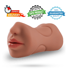3 in 1 Realistic Blowjob Simulator Pocket Pussy
