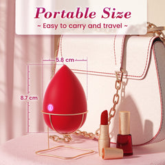 Adorable Deep 9 Sucking & 10 Vibrating Modes Female Vibrator Toy