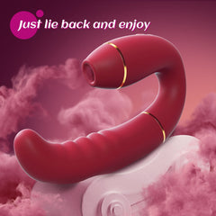 Innovative 9 Sucking & Pulsing Action Clitoral Sucking Vibrators for Woman