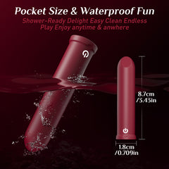 App Control Lipstick Shaped Bullet Vibrator