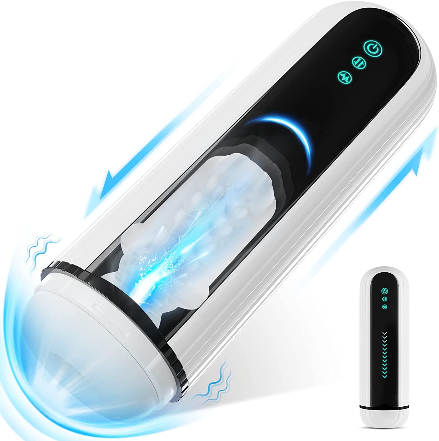 Male Masturbator with Bullet Vibrator