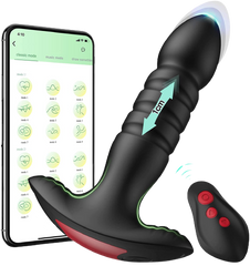 Anal Plug Prostate Vibrator with App Control