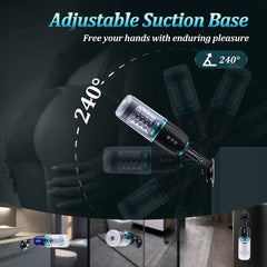 50dB Thrusting & Rotating Male Masturbator