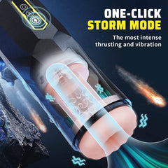Thrusting & Vibration Hands Free Masturbators