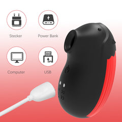 Clitoral Sucking Multiple Modes Vibrator Quiet Portable Size