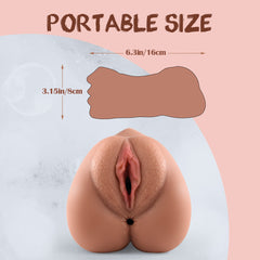 3 in 1 Realistic Blowjob Simulator Pocket Pussy