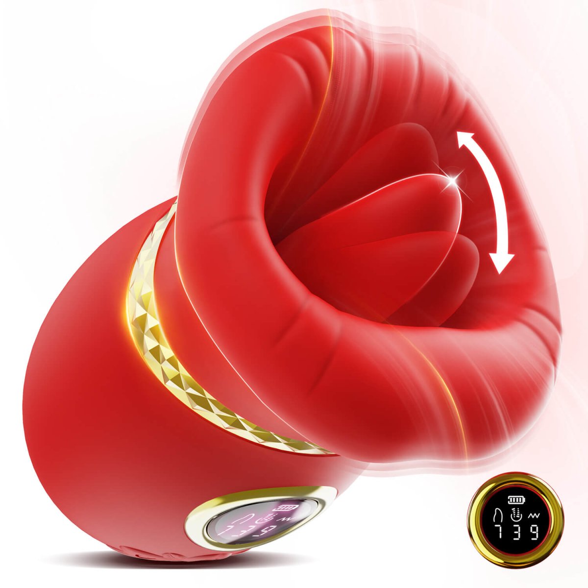 HONEYLIPS| Female Tongue Licking and Suction Clitoris Vibrator - Sohimi