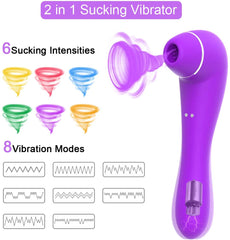 Sohimi 2in1 Sucking Vibrator