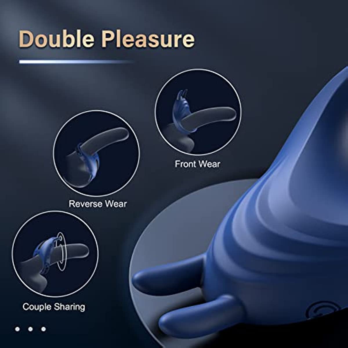 ARCHIE | Adjustable Silicone Vibration Cock Ring