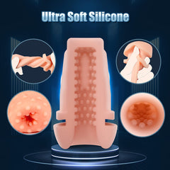 Realistic Texture Vibration for Penis Trainer